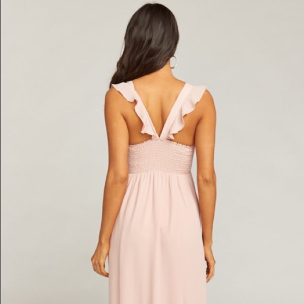 Show me your mumu June Maxi dusty blush